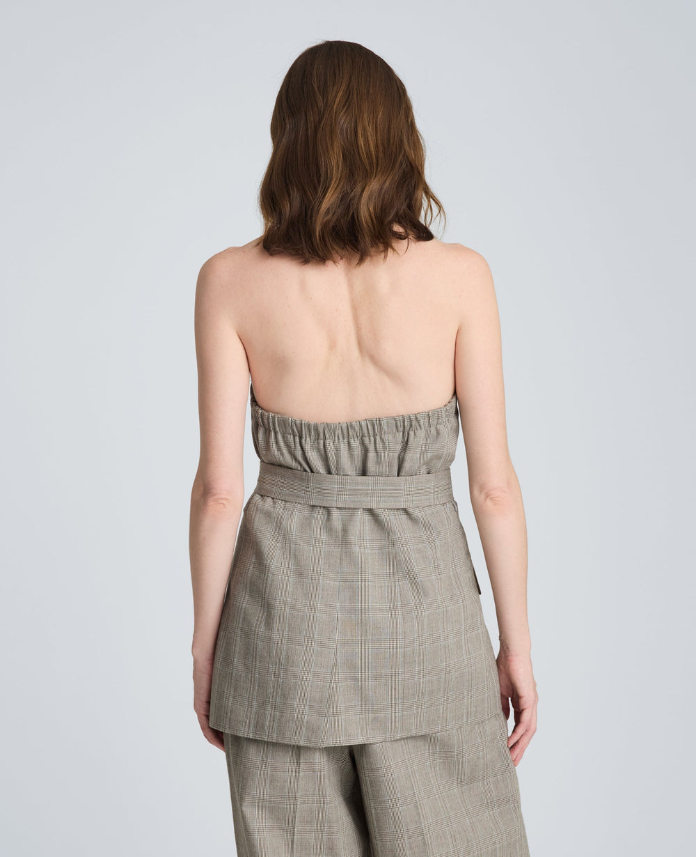 Kenneth Cole Halter Vest with Belt