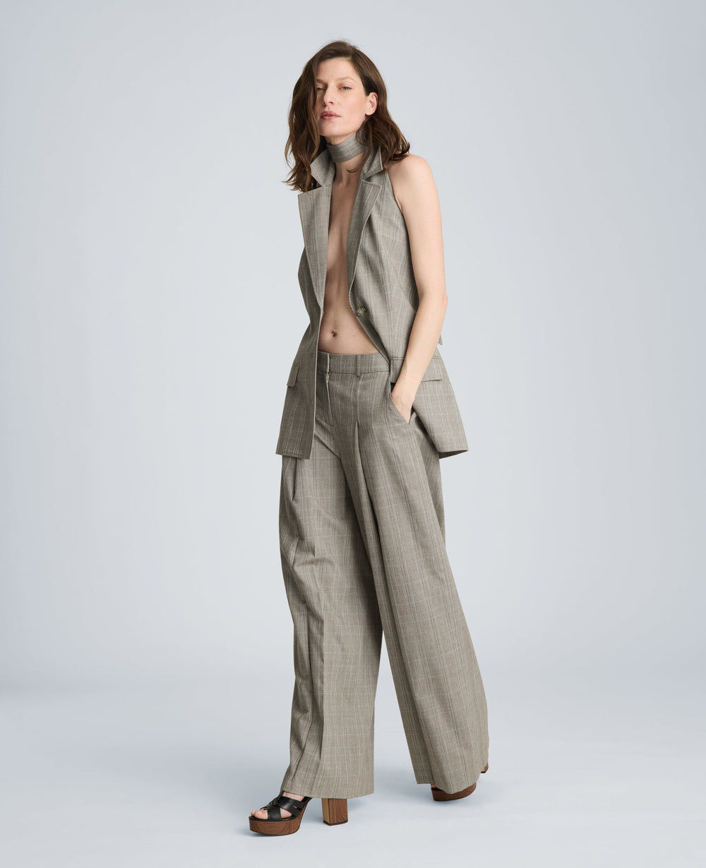 Kenneth Cole Halter Vest with Belt