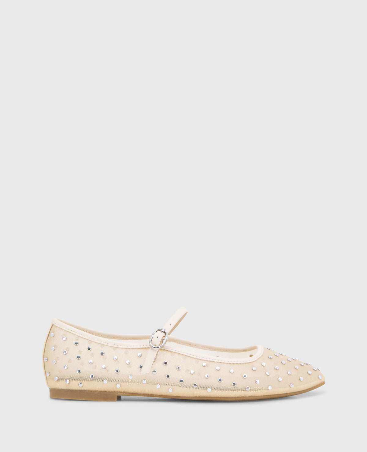 Kenneth Cole Shop Jasper Nude Mesh Micro Stud Ballet Flat | Kenneth Cole