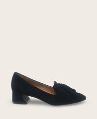 Kenneth Cole Shop Women's Glova Suede Tassel Heel, Black | Gentle Souls