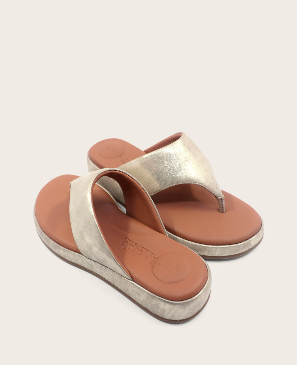 Kenneth Cole Shop Gentle Souls Daya Ice Metallic Sandal | Kenneth Cole