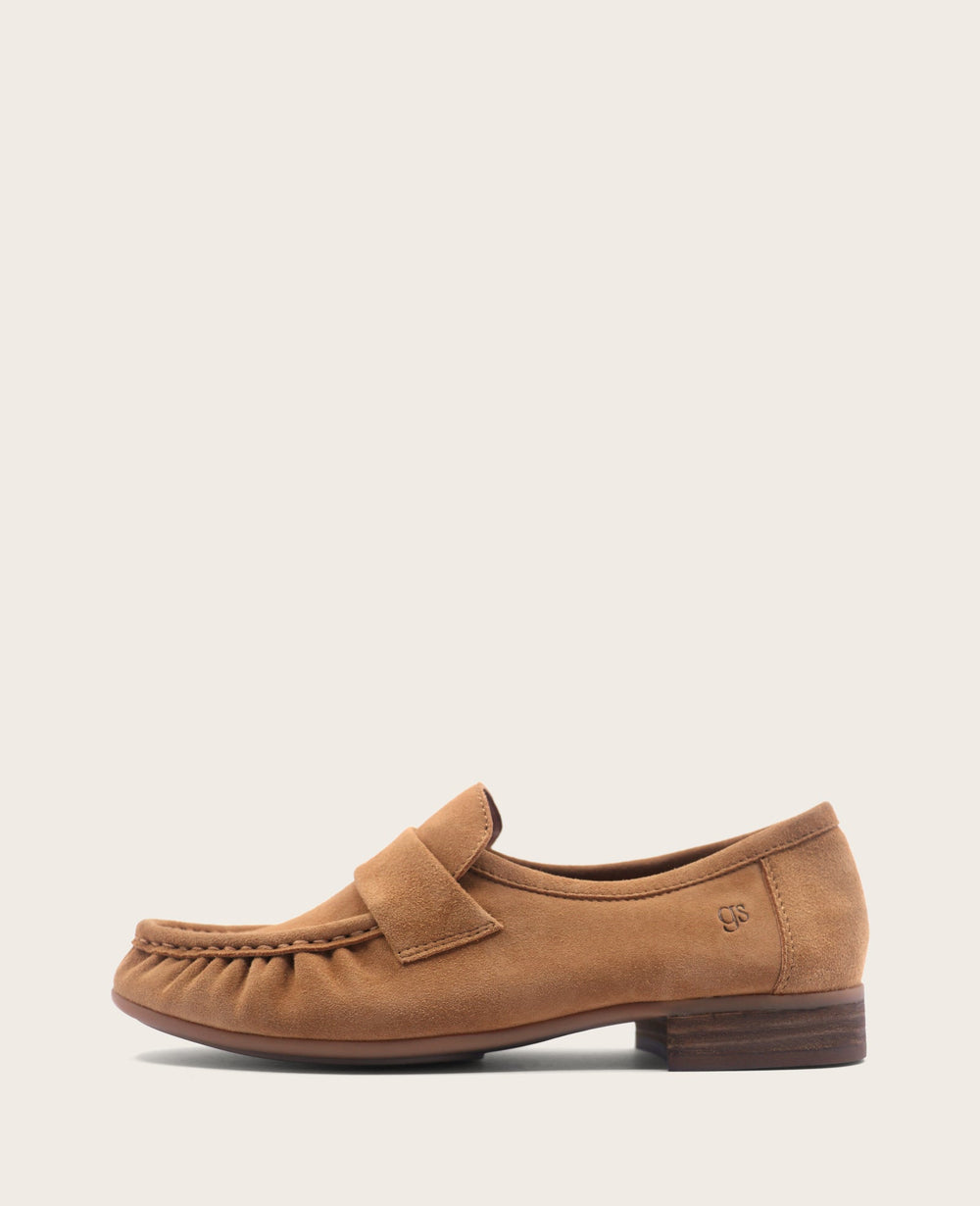 Kenneth Cole Shop Gentle Souls Crew Camel Suede Loafer | Kenneth Cole