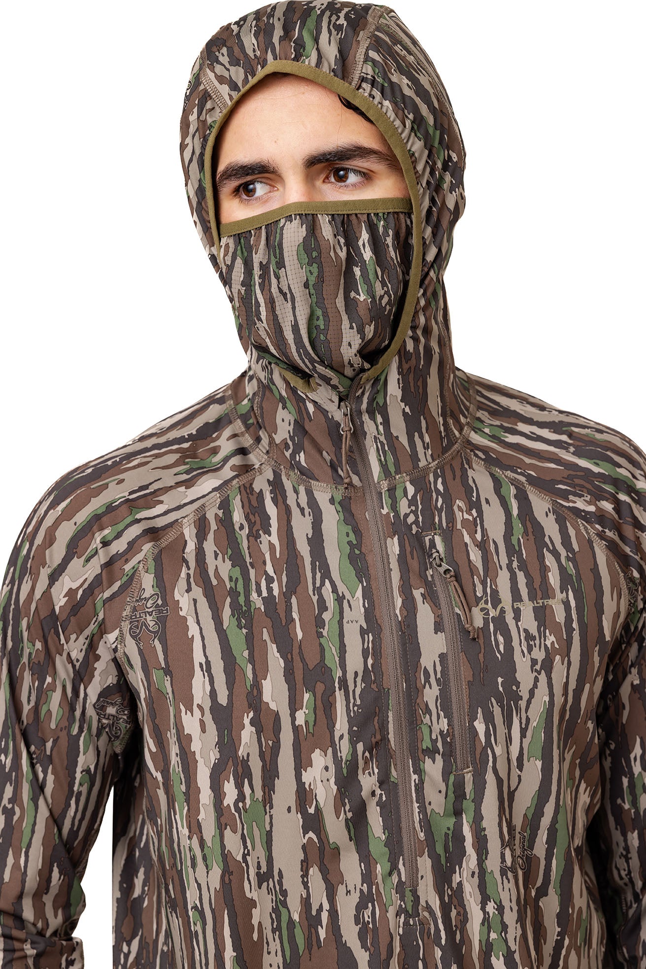 Realtree Early-Season Poly Hooded Hunting Pullover - Realtree Original