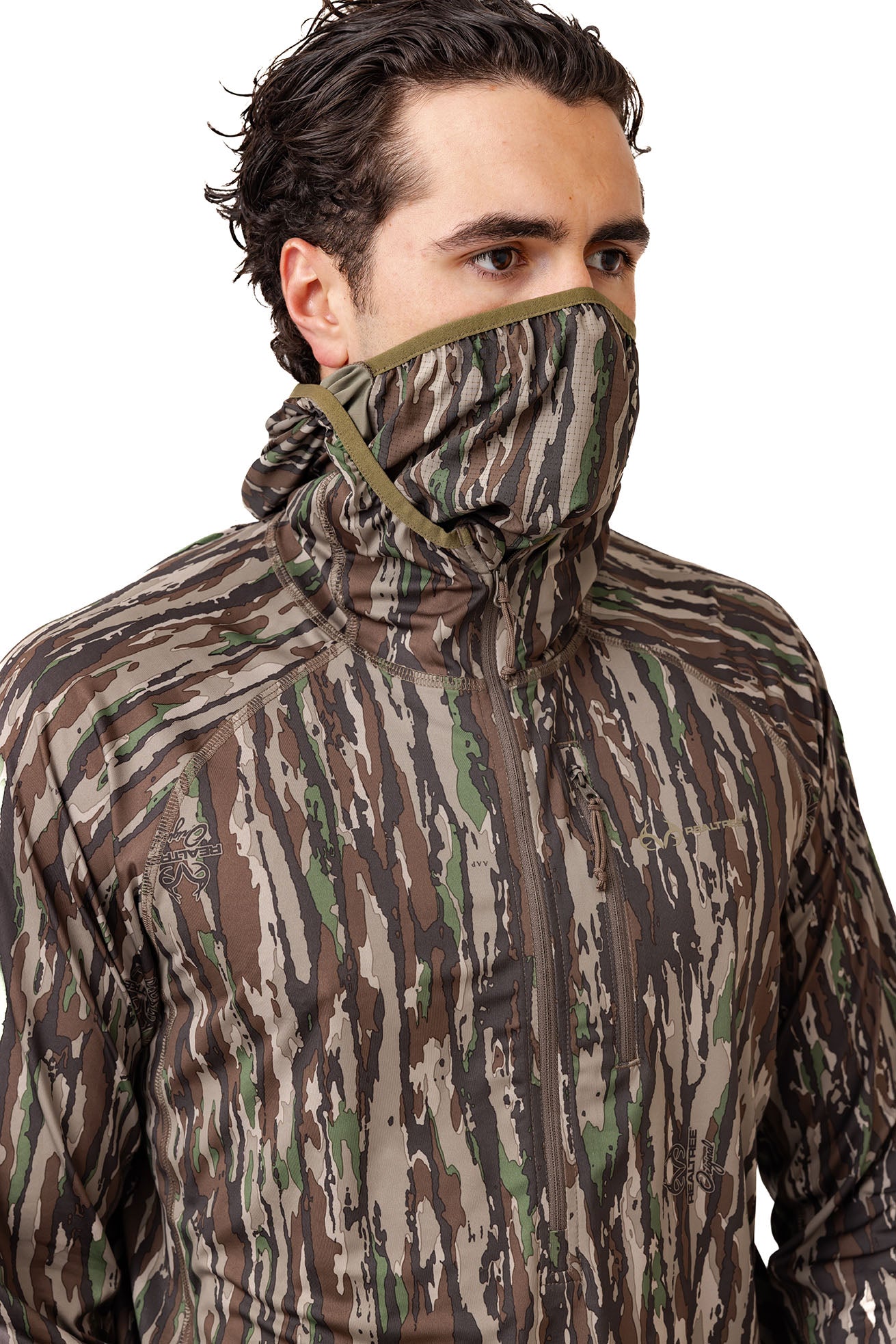Realtree Early-Season Poly Hooded Hunting Pullover - Realtree Original