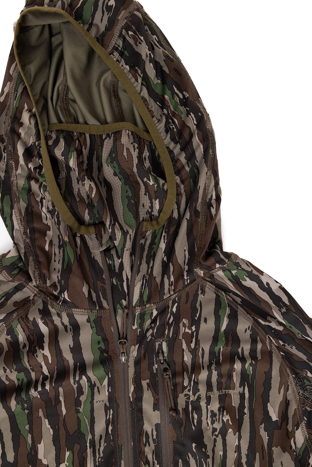 Realtree Early-Season Poly Hooded Hunting Pullover - Realtree Original