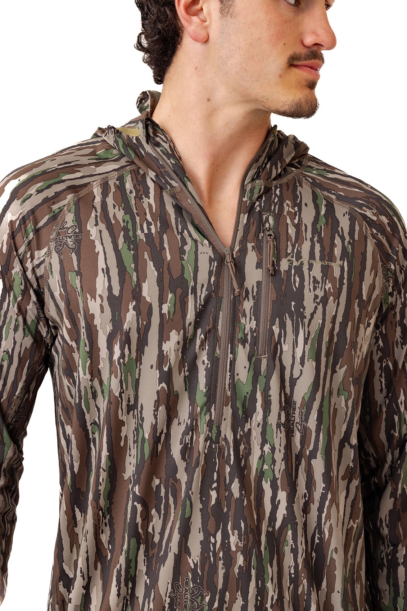 Realtree Early-Season Poly Hooded Hunting Pullover - Realtree Original