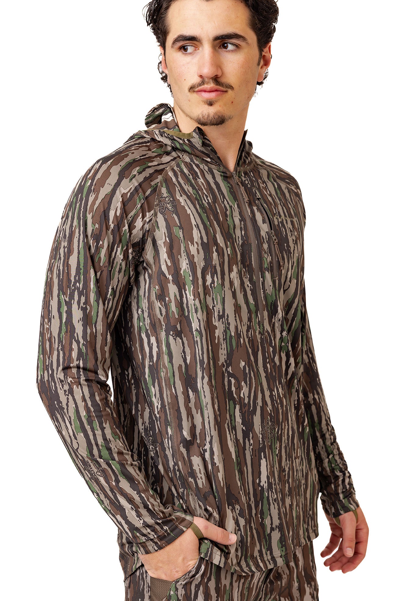 Realtree Early-Season Poly Hooded Hunting Pullover - Realtree Original