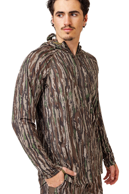 Realtree Early-Season Poly Hooded Hunting Pullover - Realtree Original