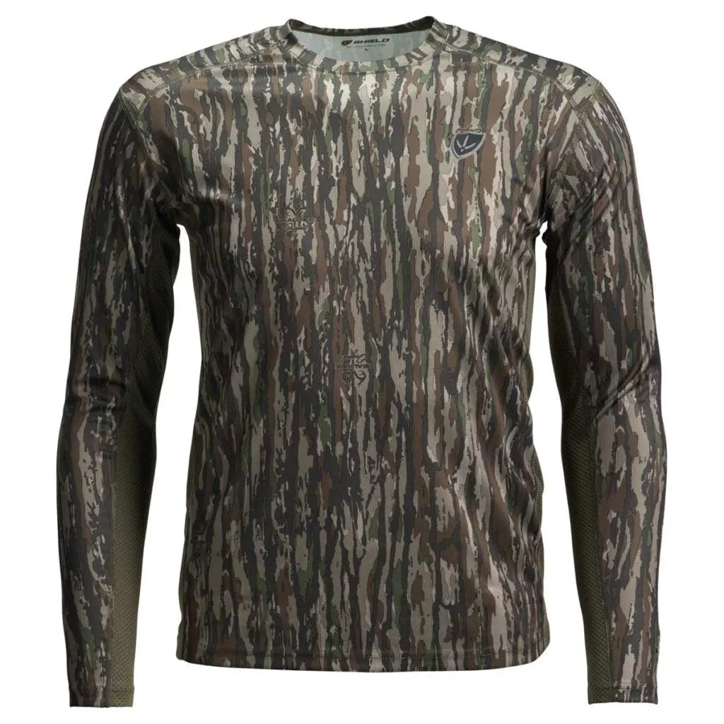 Realtree Blocker Outdoors Finisher Turkey Long Sleeve Camo Performance Shirt - Realtree Original