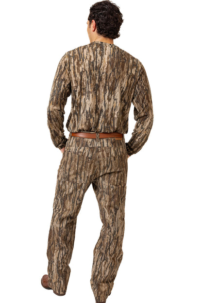 Realtree Bamboo Long Sleeve Crew Neck Camo Shirt
