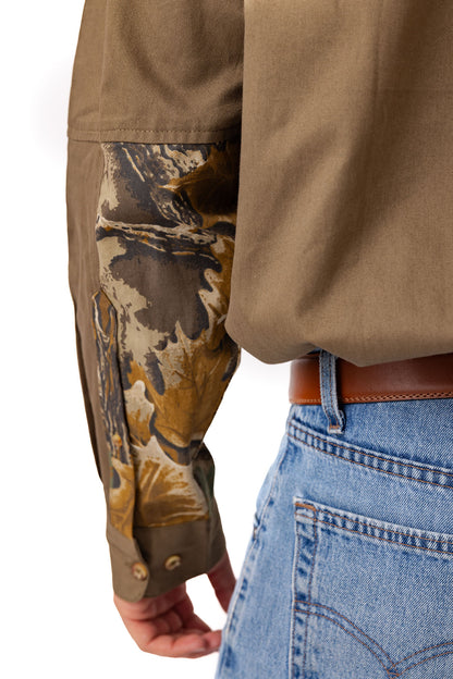 Realtree Icon Button Down Camo Shooting Shirt - Realtree Advantage Classic