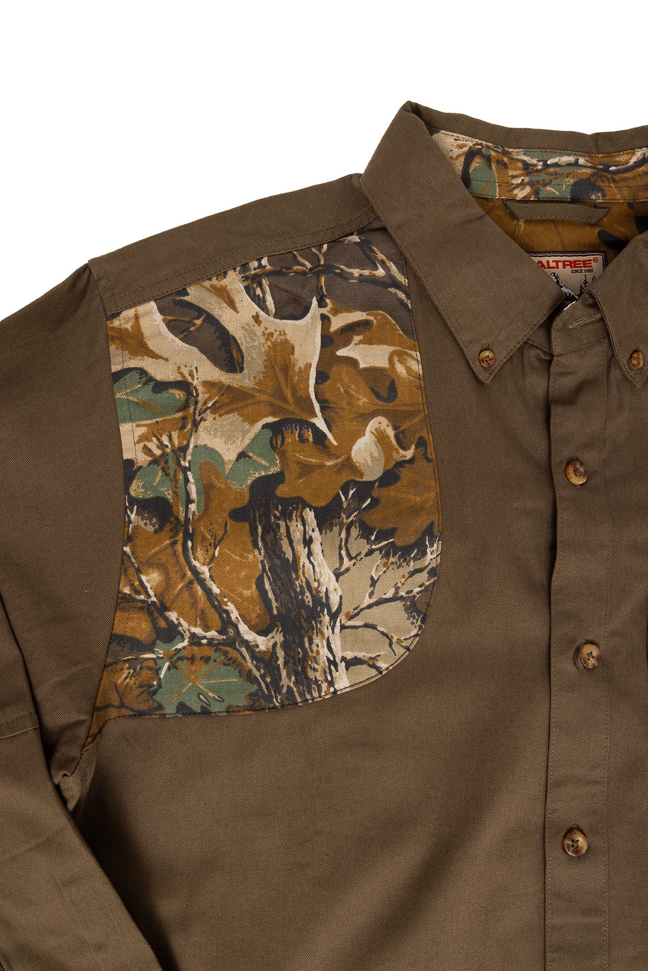 Realtree Icon Button Down Camo Shooting Shirt - Realtree Advantage Classic
