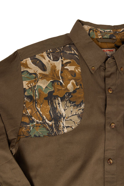 Realtree Icon Button Down Camo Shooting Shirt - Realtree Advantage Classic