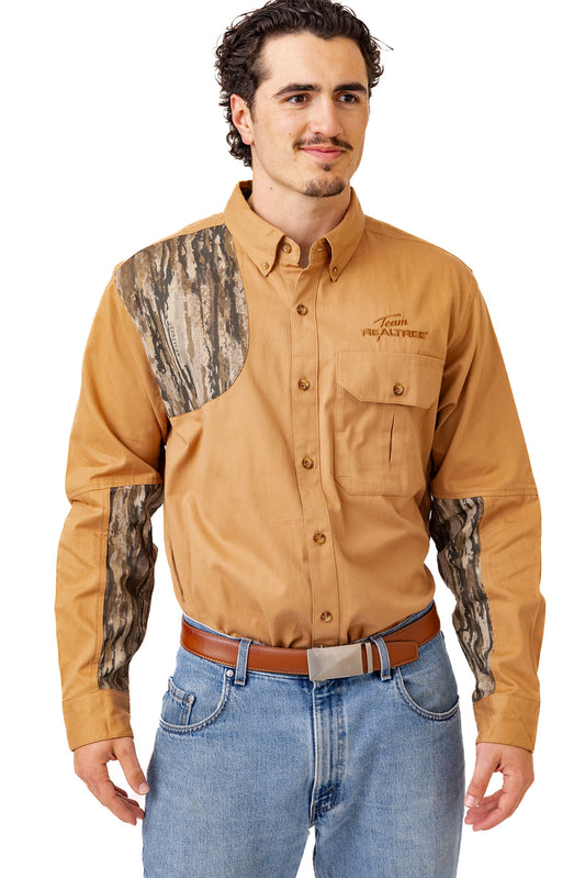 Realtree Icon Button Down Camo Shooting Shirt