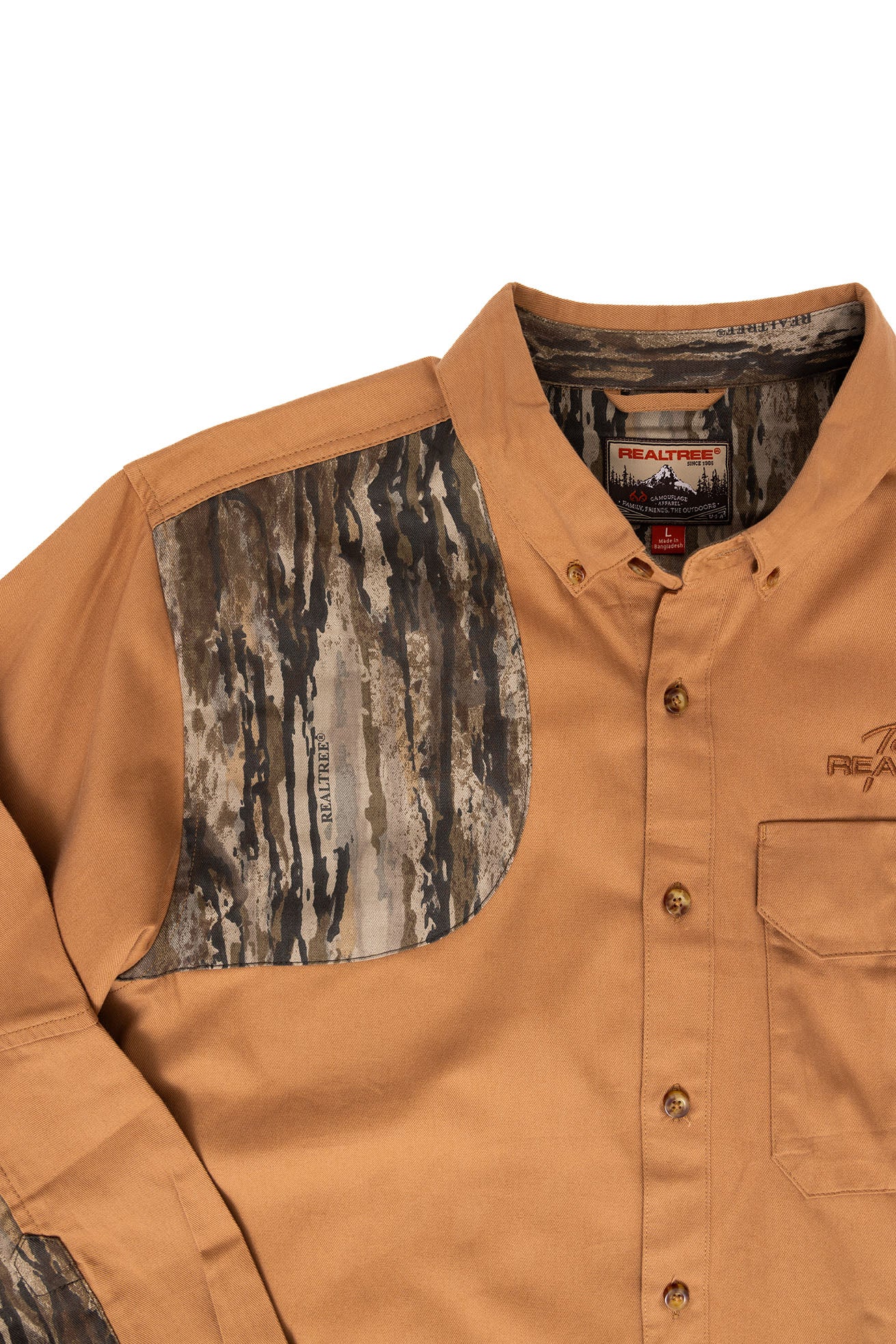 Realtree Icon Button Down Camo Shooting Shirt