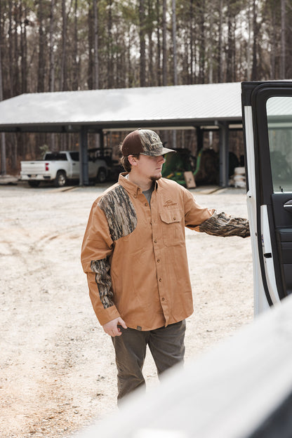 Realtree Icon Button Down Camo Shooting Shirt