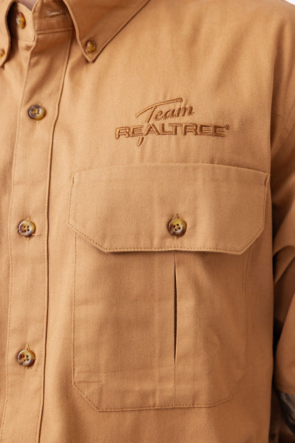 Realtree Icon Button Down Camo Shooting Shirt