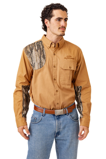 Realtree Icon Button Down Camo Shooting Shirt