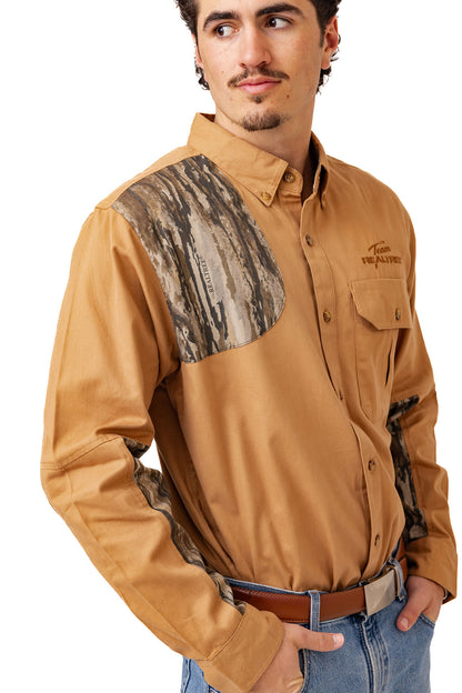 Realtree Icon Button Down Camo Shooting Shirt