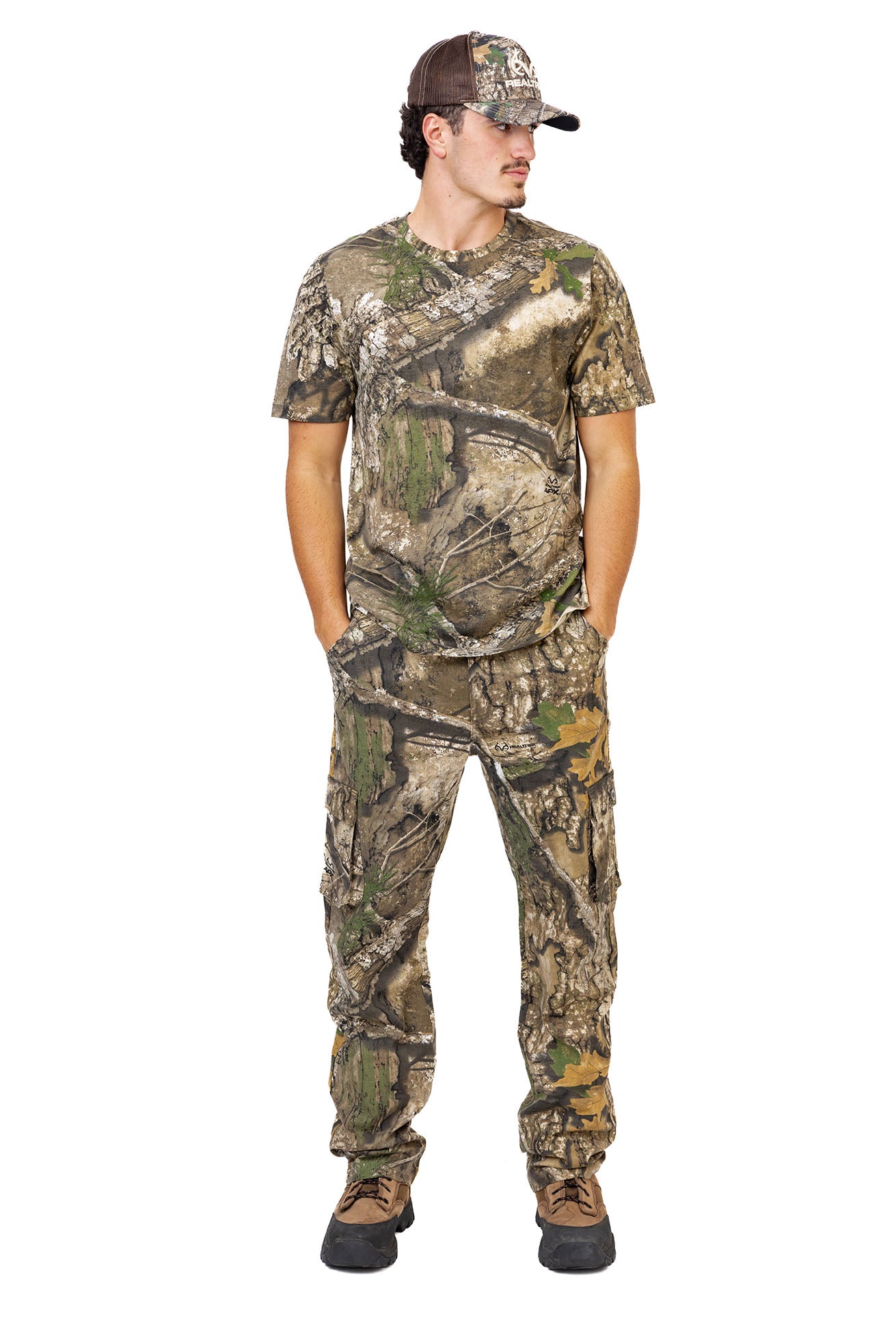 Realtree Short Sleeve Cotton Hunting Shirt - Realtree APX