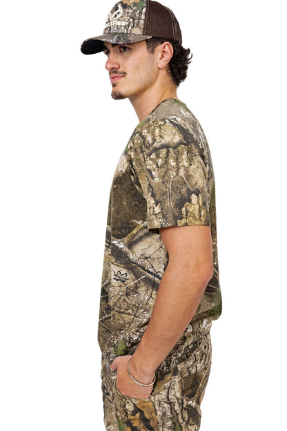 Realtree Short Sleeve Cotton Hunting Shirt - Realtree APX