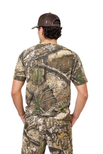 Realtree Short Sleeve Cotton Hunting Shirt - Realtree APX