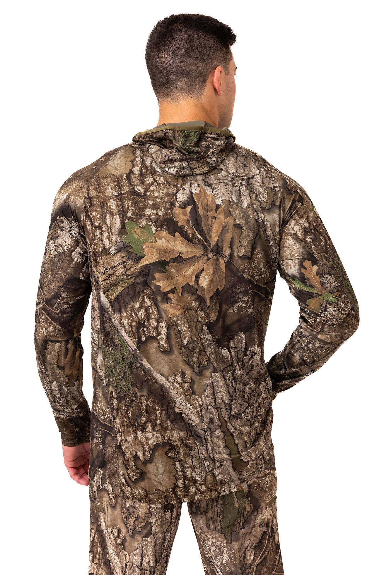 Realtree Early-Season Poly Hooded Hunting Pullover - Realtree APX