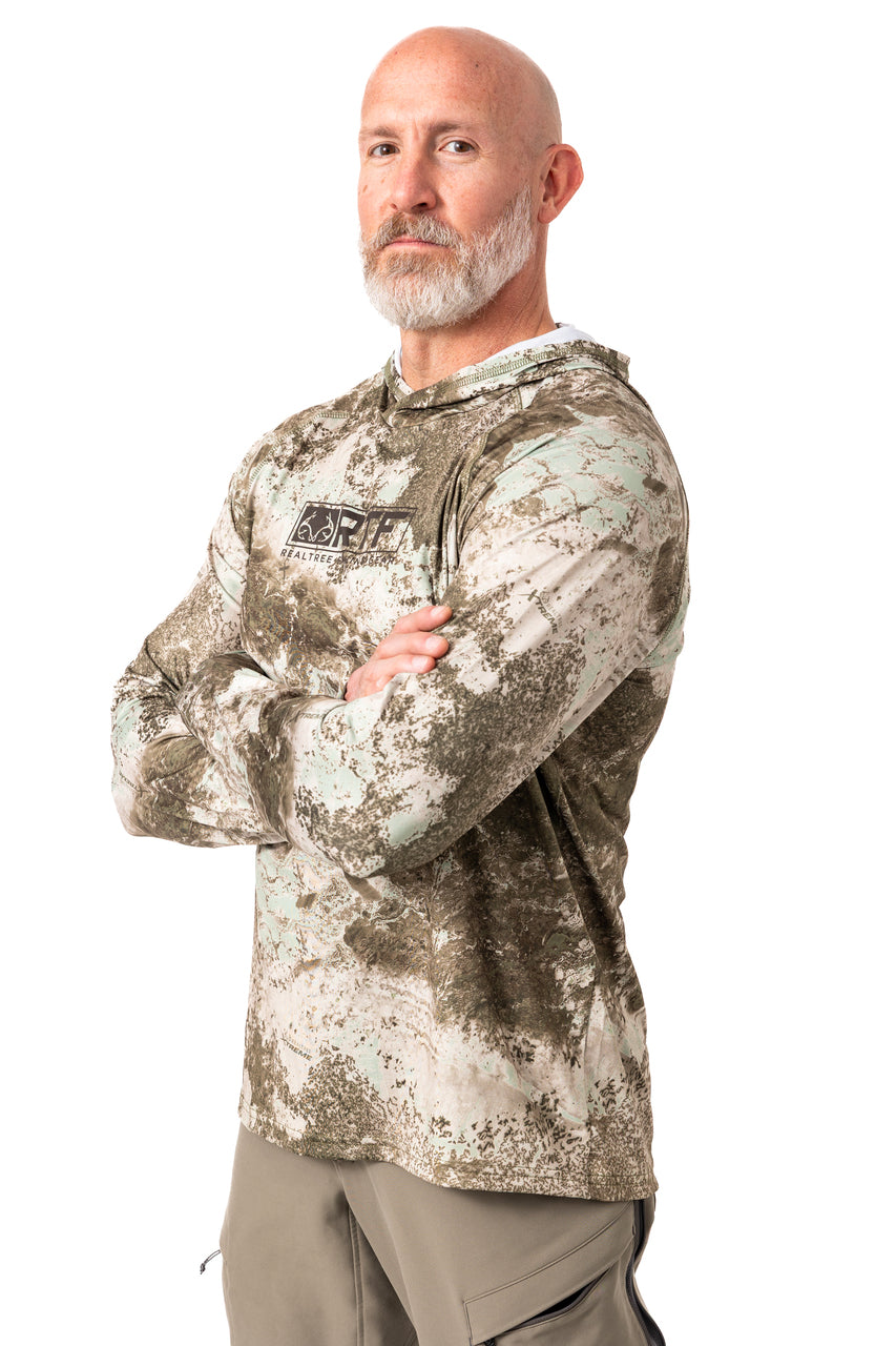 Realtree Realtree Fishing Hooded Marsh Shirt - Realtree XTREME