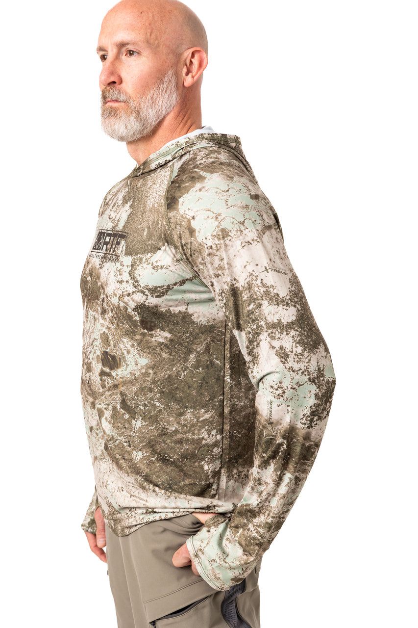 Realtree Realtree Fishing Hooded Marsh Shirt - Realtree XTREME