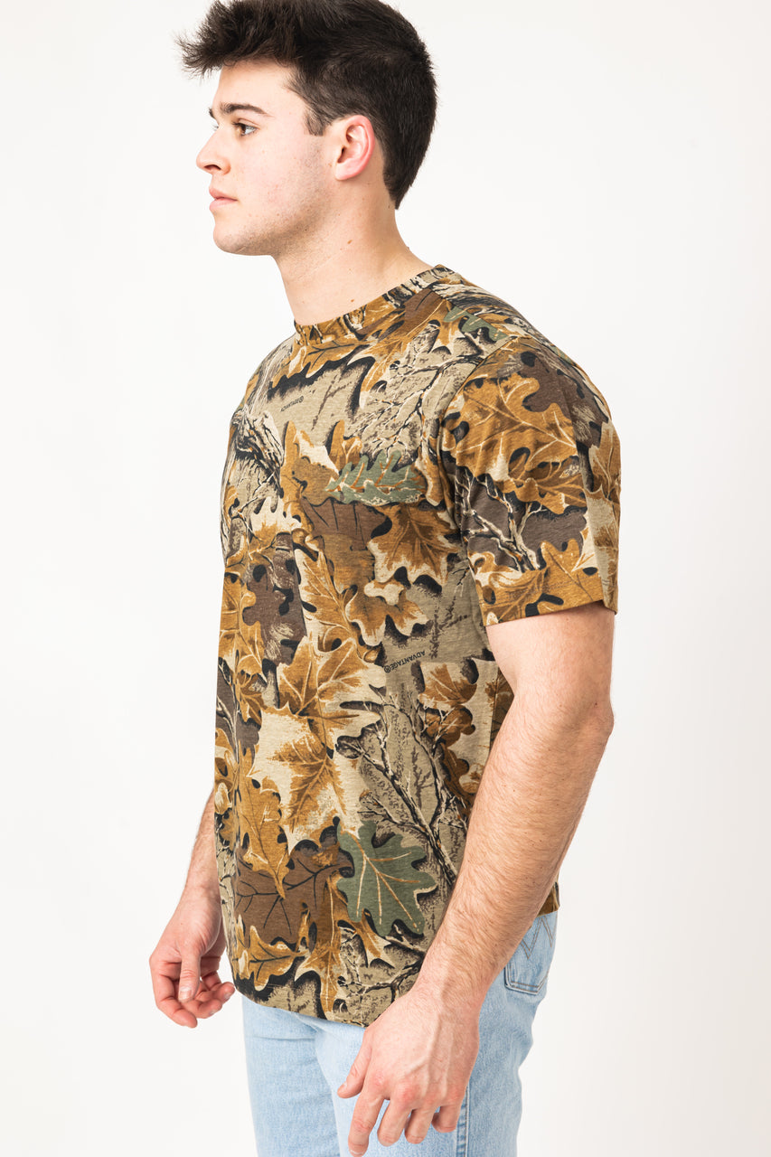 Realtree Short Sleeve Cotton Hunting Shirt - Realtree Advantage Classic