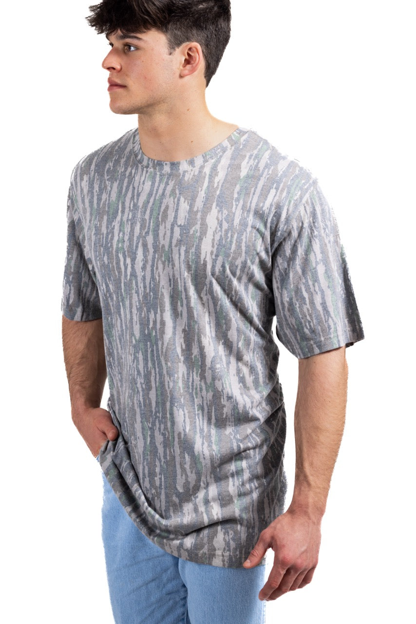 Realtree Tri Blend Short Sleeve Faded Camo Shirt - Realtree Original