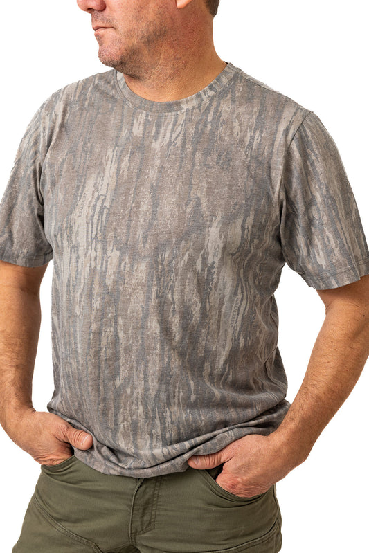 Realtree Tri Blend Short Sleeve Faded Camo Shirt