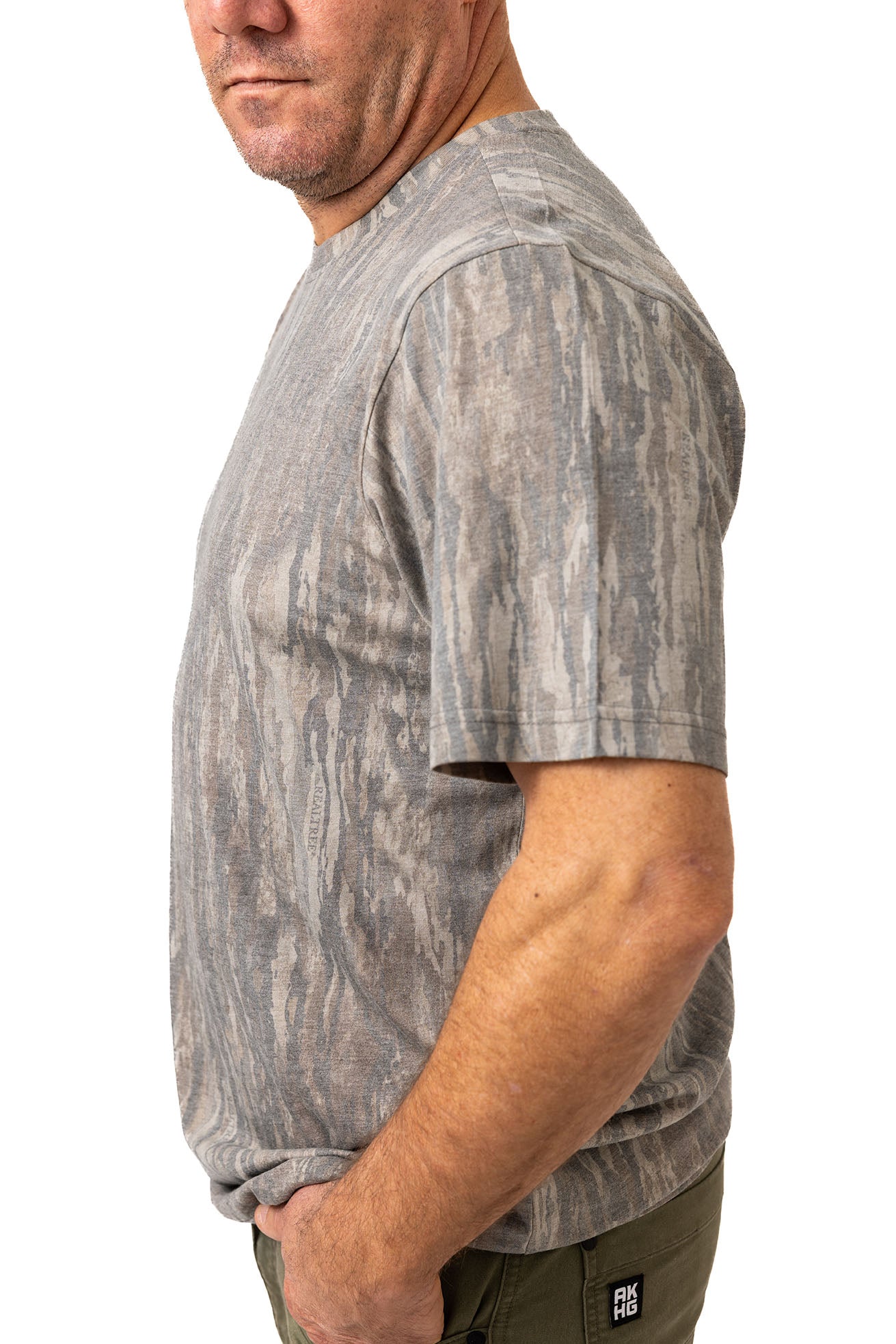 Realtree Tri Blend Short Sleeve Faded Camo Shirt