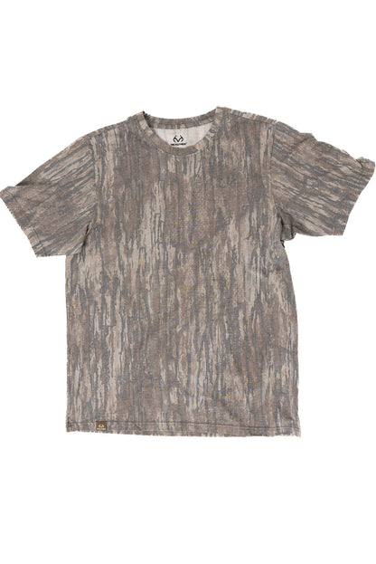 Realtree Tri Blend Short Sleeve Faded Camo Shirt
