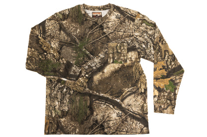 Realtree Long Sleeve Cotton Pocket Hunting Shirt - Realtree APX