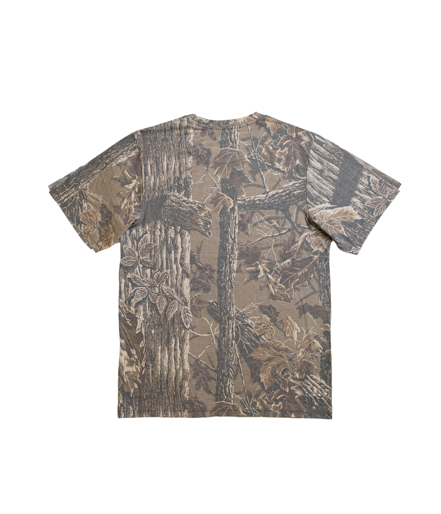 Realtree Unisex USA Faded Camo Shirt - Realtree Xtra Grey