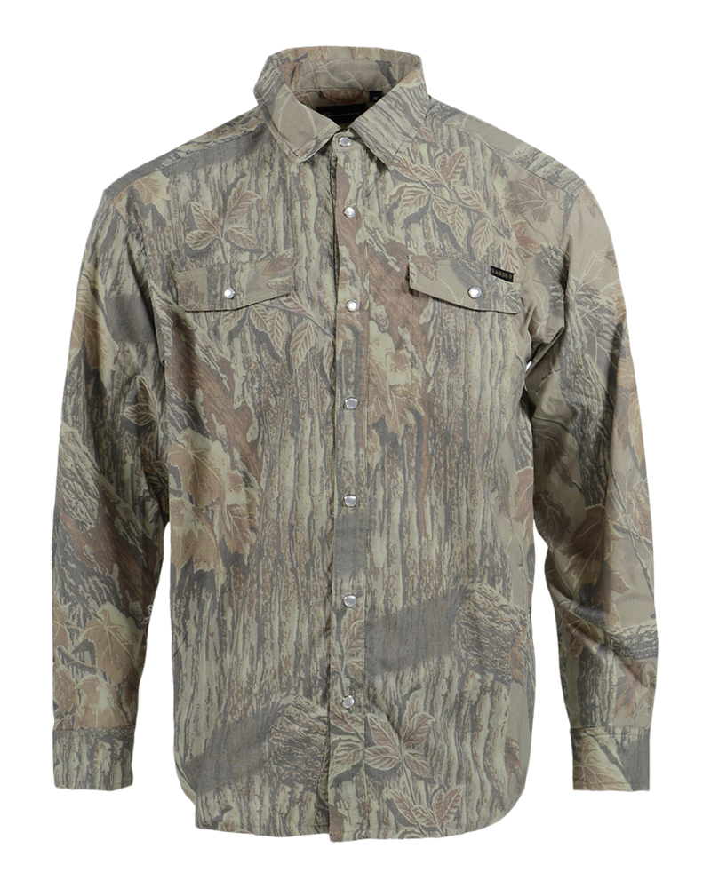 Realtree Banded Trailhead Camo Shirt - Realtree Xtra Grey