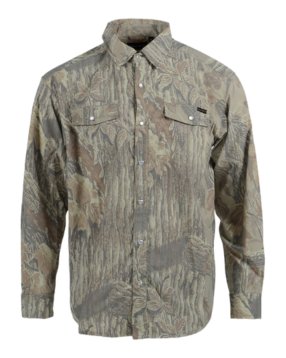 Realtree Banded Trailhead Camo Shirt - Realtree Xtra Grey