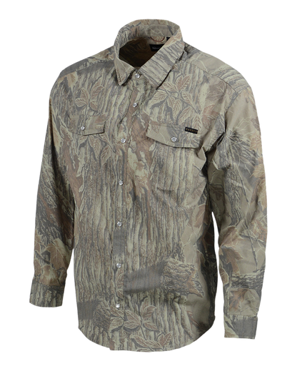 Realtree Banded Trailhead Camo Shirt - Realtree Xtra Grey