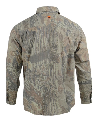 Realtree Banded Trailhead Camo Shirt - Realtree Xtra Grey