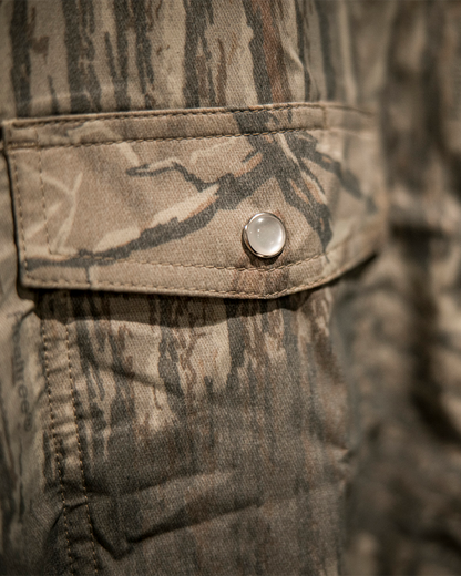 Realtree Banded Trailhead Camo Shirt - Realtree Xtra Grey
