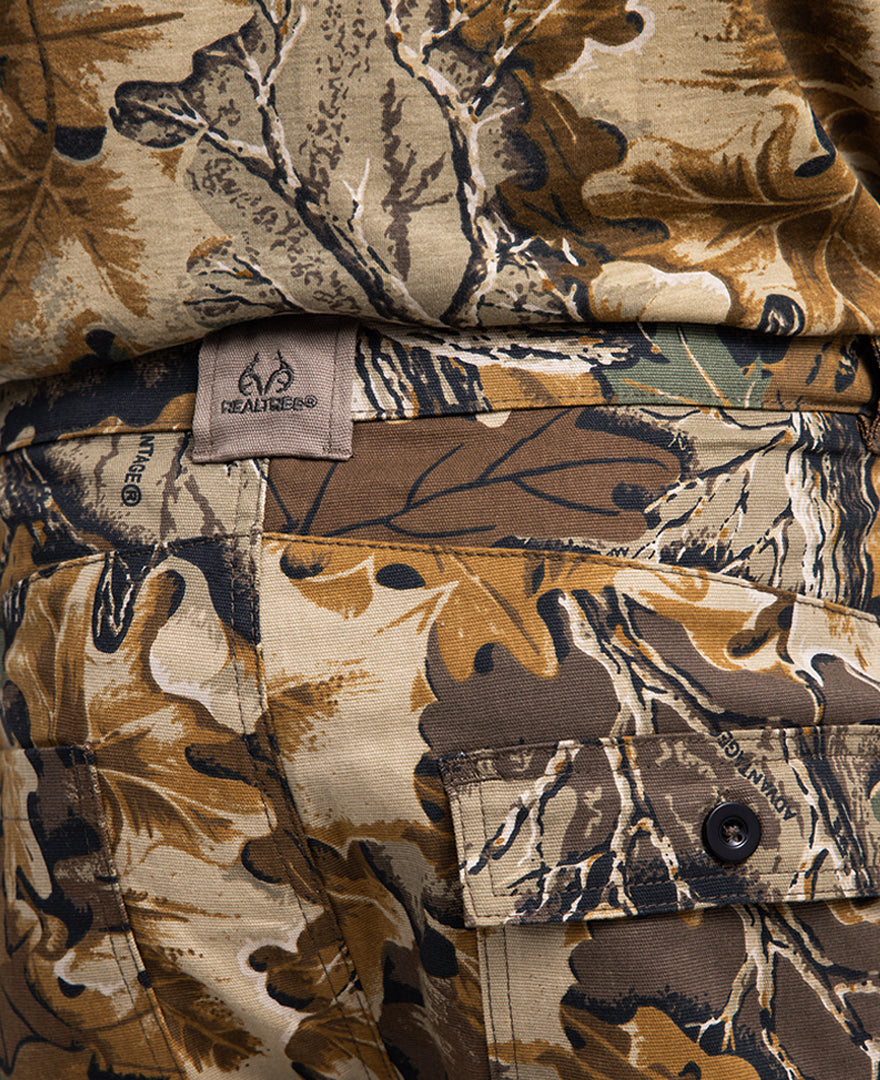 Realtree Bamboo Long Sleeve Hooded Camo Shirt - Realtree Advantage Classic