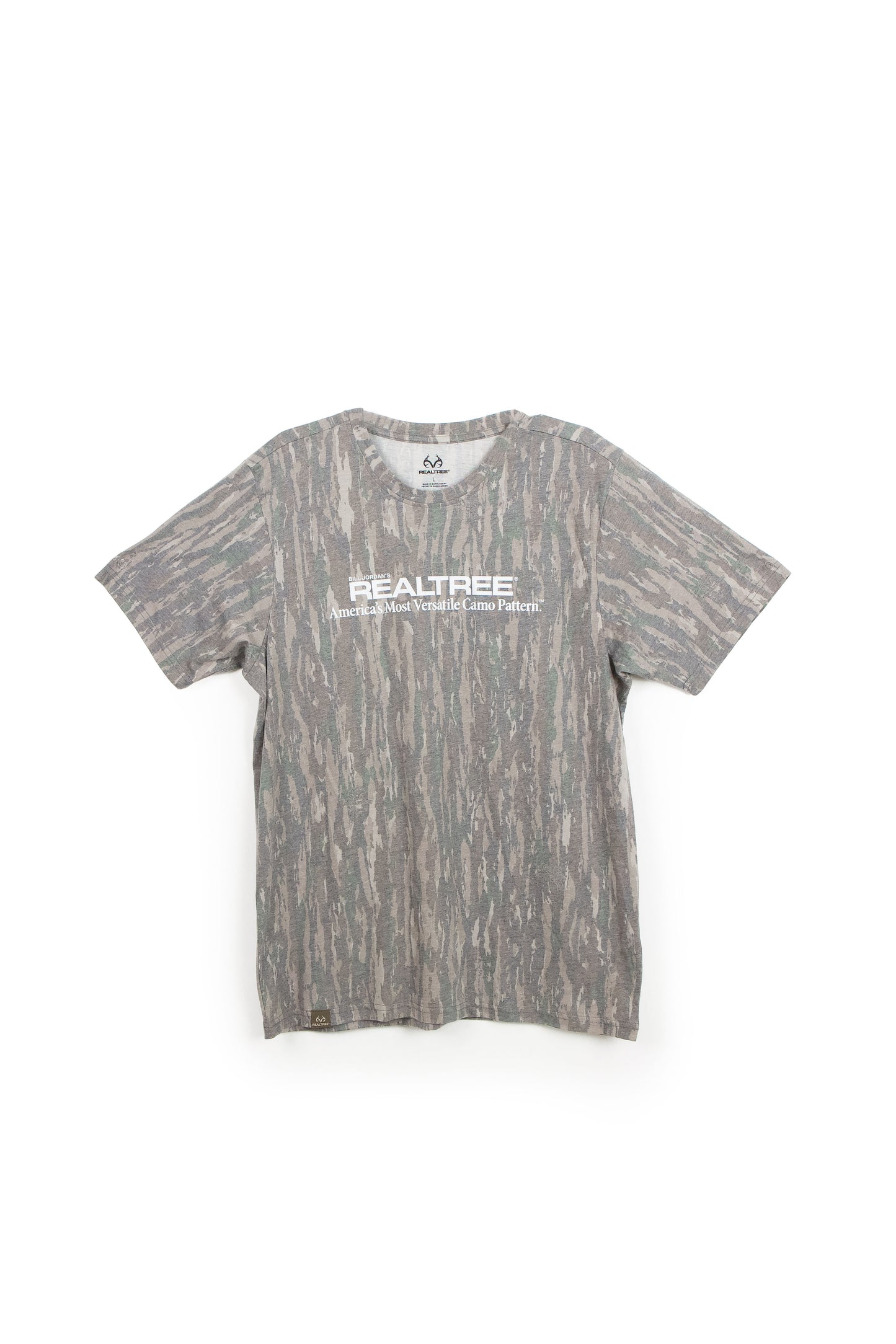 Realtree 40th Anniversary America's Most Versatile Camo Faded Camo Shirt - Realtree Original