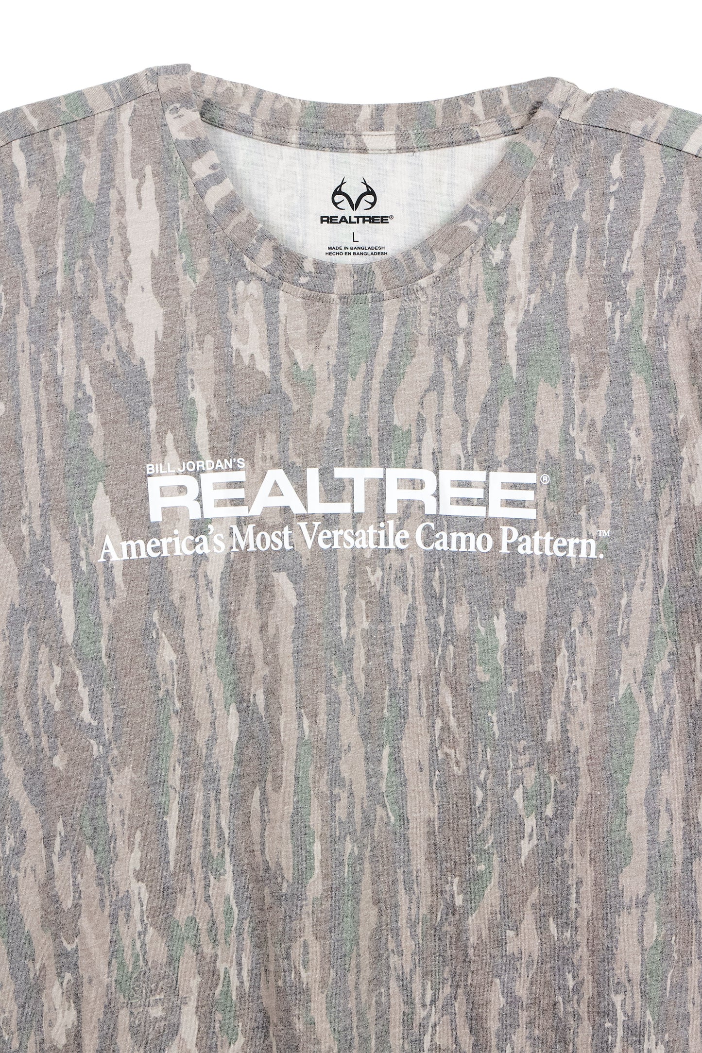 Realtree 40th Anniversary America's Most Versatile Camo Faded Camo Shirt - Realtree Original