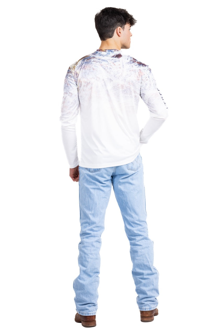 Realtree Fishing Parachute Performance Original Long Sleeve Shirt - Realtree Aspect