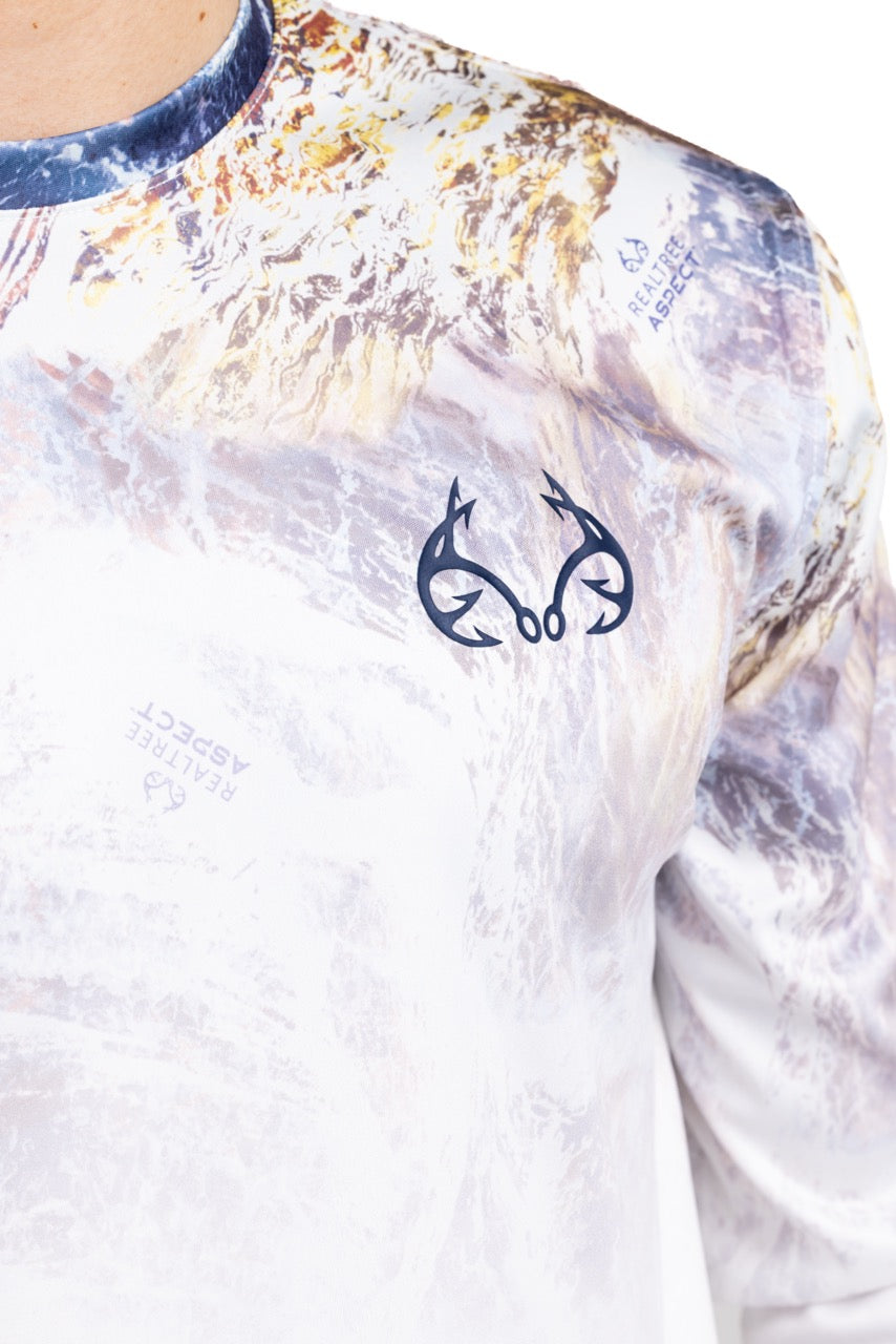 Realtree Fishing Parachute Performance Original Long Sleeve Shirt - Realtree Aspect
