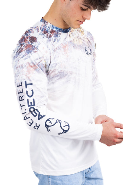 Realtree Fishing Parachute Performance Original Long Sleeve Shirt - Realtree Aspect