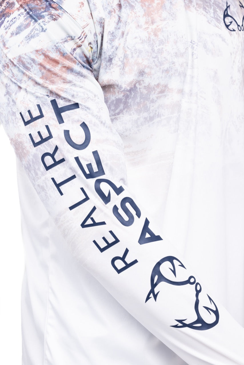 Realtree Fishing Parachute Performance Original Long Sleeve Shirt - Realtree Aspect