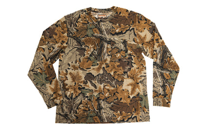 Realtree Long Sleeve Cotton Pocket Hunting Shirt - Realtree Advantage Classic
