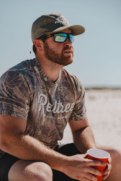 Realtree Unisex Brown Realtree Columbus Georgia Faded Camo Shirt - Realtree Xtra Grey
